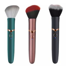 Outils de maquillage Vibration Cosmetics Blending Brush avec 10 fréquences pour applicateur de bouffée électrique rapide 230413