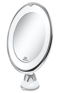 Miroir de vanité de maquillage avec 10x lumières LED LED Éclairage à main portable Minsignant cosmétique Miroirs VIP Drop3065950