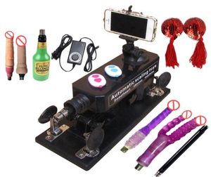 Faire l'amour Machine avec Bluetooth Pograph et vidéo SweptPowerful moteur silencieux Machine jouets sexuels pour homme et femme Sex Machine 9633593