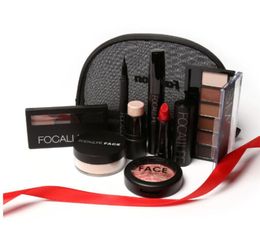 Kit d'outils de maquillage 8 PCS Cosmetics de maquillage, y compris le rouge à lèvres à lèvres à lèvres avec un maquillage de maquillage pour cadeau2151508