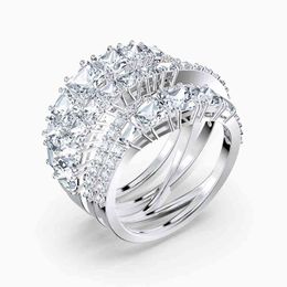 Malanda Top Uitstekende Zirkoon Helix Ringen Voor Vrouwen Mode Luxe Bruiloft Sieraden Accessoires Meisje Moeder Cadeau 211217341Z