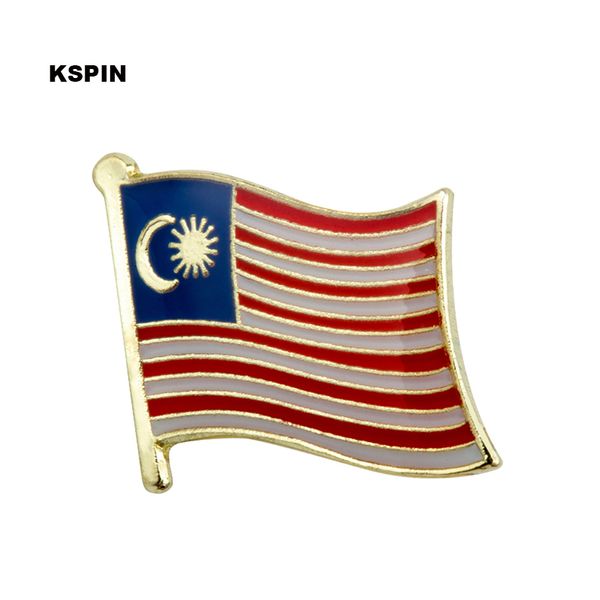 Malaisie drapeau épinglette drapeau insigne épinglettes insignes broche KS0114