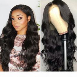 Maleisische Body Wave 360 ​​Full Lace Pruiken Pre Geplukt met Baby Haar Remy Menselijk Haar Pruiken Natuurlijke Zwarte Kleur voor Witte Vrouwen Pruiken