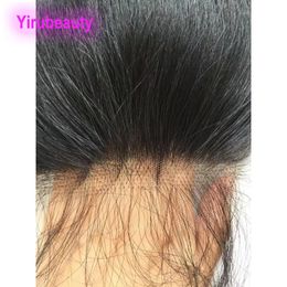 Cheveux humains malaisiens 4X4 HD fermeture à lacets 5x5 13x6 dentelle frontale vierge droite Remy Yirubeauty 12-24 pouces