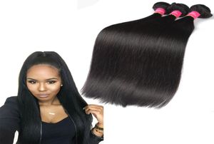 Maleisische maagdelijke haarextensies Human Hair Weave 3 4 5 PCSlotstraight Hair Weave Bundels Goede kwaliteit No SHODING 828inch BESCHIKBAAR8672353