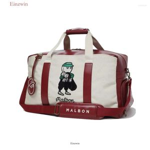 Sacs à molette MALBON DUFFEL SACS GOLF Vêtements de golf MALKE PORTABLE LECTONS FACTACE SAGLE SAGLE STOCKAGE BOSTON EXTACLOOR TOTE TOTE MEN FEMMES 108 936