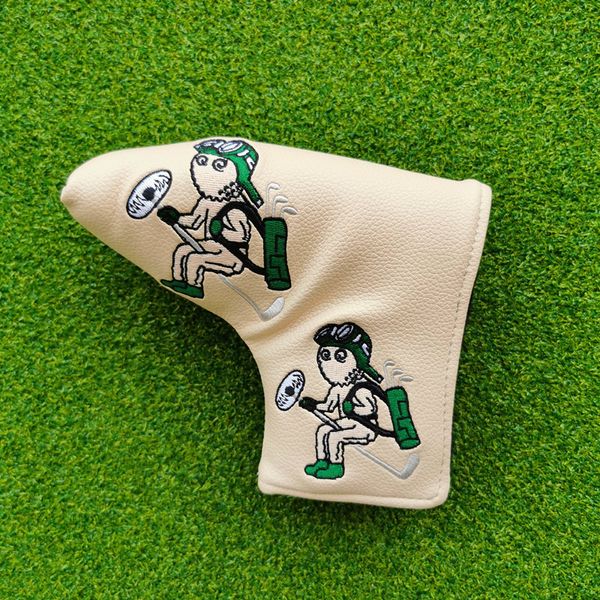 Malbon Golf Club Heads Magic Flying Snowman Golf Woods Headcovers Covers for Driver Fairway Putter 135H Clubs Set Heads Pu Leather Unisexe 7856