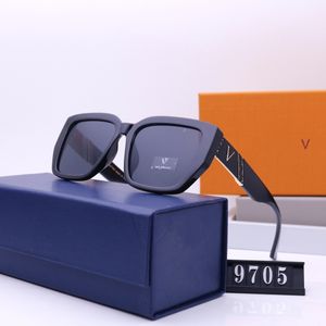 Luxe gepolariseerde zonnebrillen mannelijke en vrouwelijke ontwerpers zonnebrillen UV400 Bescherming metalen been dubbele balk frame buiten merkontwerp zonnebril