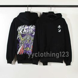 Parodie masculine et féminine Skull King sweat à capuche imprimé American high street hip hop sport sweat à capuche tendance kaneyees designer personnalité 23ss