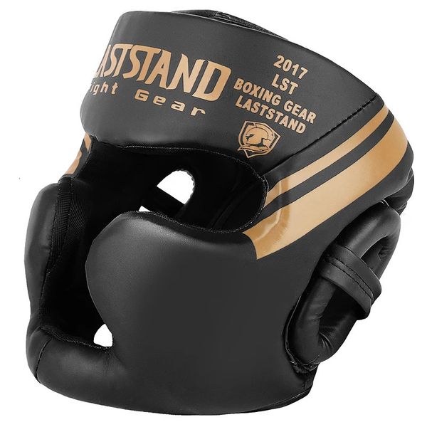 Casco Sanda de boxeo tailandés masculino y femenino, protectores de cabeza de lucha profesionales, equipo de protección de entrenamiento, equipo de combate real 240131