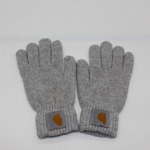 Mannelijke en vrouwelijke trendy merk Finger Gloves Parage Studenten Warm behoudens zacht gebreide volle vinghandschoenen