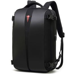 Mochila masculina TSA, Mochila antirrobo, 17 pulgadas, impermeable, bolsos de hombro de viaje de negocios, bolsos grandes multifuncionales, Mochila234D