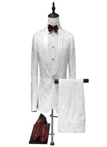 mannelijke jongen jas blazer bovenkleding mannen set dancjacketpant pak mannelijke jongen jasje witte blazer bovenkleding bruiloft bruidegom prom zanger D5310719