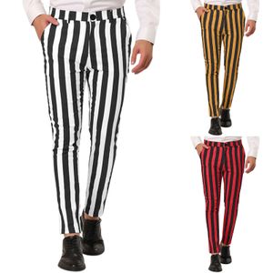 Pantalon de combinaison masculine à rayures grandes tailles rafraîchissantes pantalons décontractés confortables pour hommes gros et hauts pantalon décontracté pantalon 240412