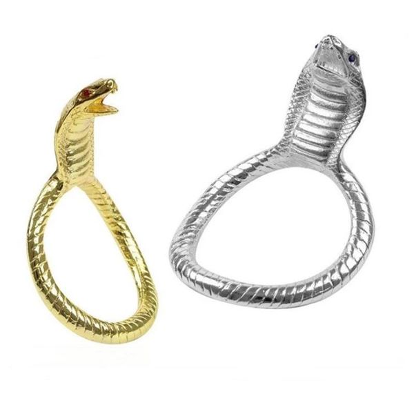 Mâle CockRings En Alliage De Zinc Serpent Conception Pénis Dick Anneau En Métal Dispositif De Chasteté Bondage Serrure Retard Cock ring Sex Toys Produits