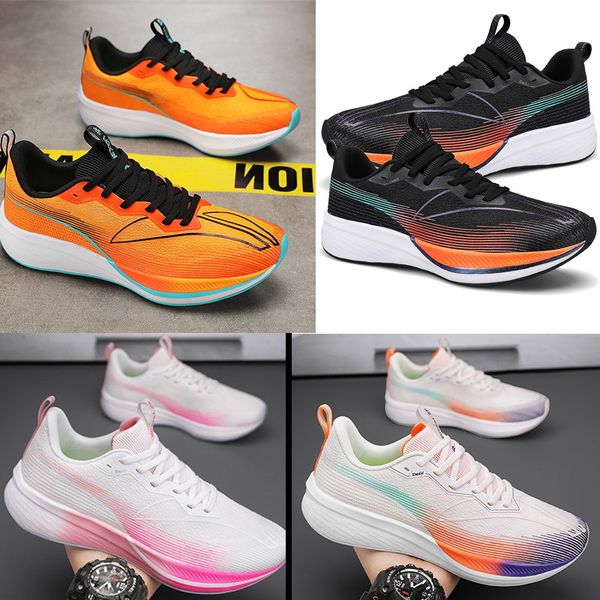 Designer masculin en mâts respirants légers de basket-ball de 19e génération Feidian Runing Chaussures de course Technologie décontractée Sports Chaussures de course + Taille de boîte à chaussures 35-44