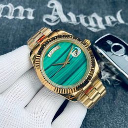 Mannelijke ontwerper diamant Romeins digitaal horloge automatisch uurwerk gouden horloge 41 mm roestvrij staal sport herenhorloge mode klassiek luxe dameshorloge