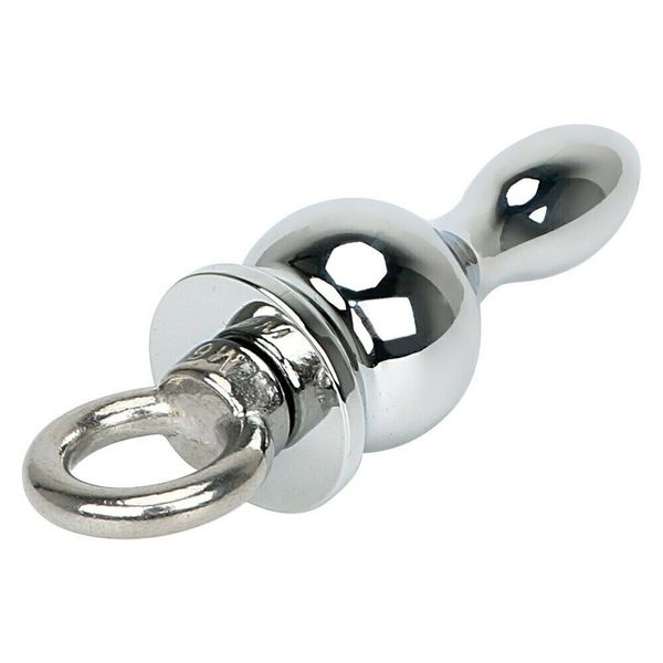 Tapón de amor Anal para hombre y mujer, tapones anales grandes de Metal, aleación de aluminio, cuentas pesadas, sexo A67