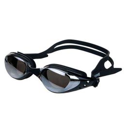 Männlich Weiblich Schwimmen Brille Gläser Männer Anti Nebel Unisex Erwachsene Schwimmen Rahmen Pool Sport Brillen Brillen Wasserdicht 2021 Neue Y220428