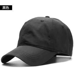 Casquette de grande taille pour hommes, chapeau de camionneur en maille d'été, gros os, séchage rapide, casquette de Baseball M 5560cm L 6065cm 240311