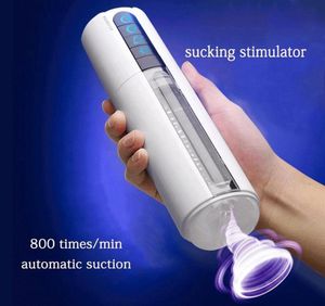 Dispositif de masturbation mâle Prononciation interactive Automatique Chauffage électrique Toys sexuels pour hommes Simulation Vagina4016823