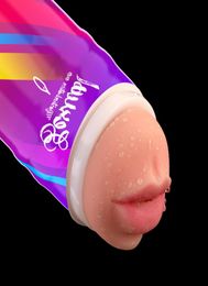 Mannelijke masturbator erotisch seksspeelgoed realistische vaginas seks orale diepe keel mond masturbator pocket pussy cup volwassenen seksspeeltjes voor heren7183554