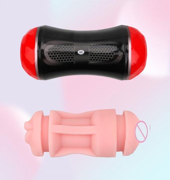 Masturbador masculino masculino coño boca Anal erótico Oral vagina juguetes sexuales artificiales para hombres masturbador1451525