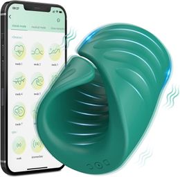 Masturbateur masculin vibrateur d'entraînement de pénis avec contrôle APP, jouets sexuels pour hommes stimulateur jouets sensoriels adultes tasse de masturbation masseur sexuel