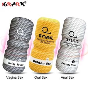 Masturbateur mâle Toys sexy pour hommes 18 Vagin réaliste anal tasse orale silicone chatte pénis élargissement des produits adultes érotiques