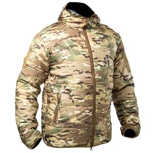 Mannelijke heren herfst winter camouflage tactische militaire parka met kap lichtgewicht werkende kleding jacht buiten mannetje jas