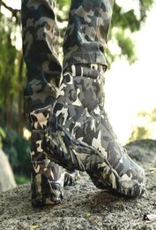 Boots tactiques militaires masculins Combat Armée de randonnée extérieure Chaussures de randonnée de camping Botas Camouflage chaussures de randonnée Boots de la cheville4272048