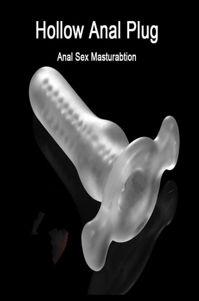Masculino Pene Dildo Insertar Diseño de enchufe anal Toyos de sexo para hombres Mujer Gay Anal sexo Hollow Butt Butt Masturbation Sex Products4069788