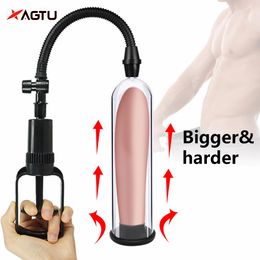 Pompe à pénis masculin agrandisseur manuel extension d'amélioration jouets sexy pour homme Masturbation sous vide pénis adulte formateur outil