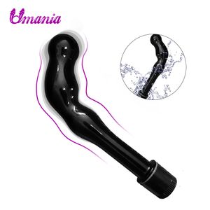 Male Prostate Massager Anal G-spot Dildo Vibromasseur Prostate Vibration Butt Plug Sex Toys pour Femmes Hommes Masturbation Produits de Sexe Y191028