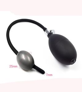 Juguete sexual masculino Catéter inflable Tapón de pene hueco de silicona Dilatadores uretrales Catéteres Sonidos Estiramiento Juguetes sexuales Juego para adultos para 3382360