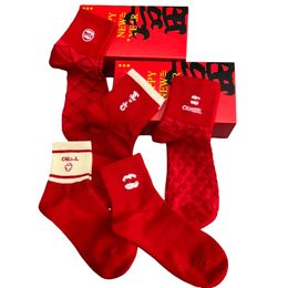 Diseñador de calcetines masculinos Dot Heart print Calcetines medias Medias para mujeres hombres Deporte Correr Viajes Ciclismo medias voluntad y regalo de arena