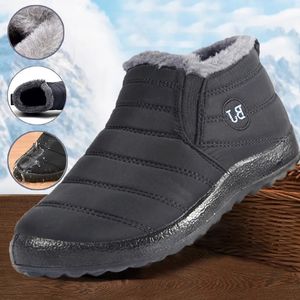 Mannelijke Unisex Sneeuw Winter Casual Kleding voor Mode Enkellaarsjes Waterdichte Mannen Schoeisel Mannen Werkschoenen 231020 GAI 839 's