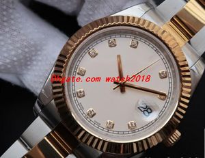 Mannelijke horloge 41mm staal gouden diamant heren armband horloge 126333 116334 116300 126303 116333 Automatische mode heren horloges horloge