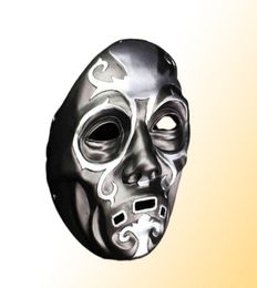 Malfoy Resin Masks Deather Master Mask Cosplay Party Masquerade Halloween Carnival Accesstes Home Wall Decoration Collectibles T2208024560678