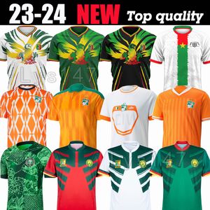 Mali 2023 Maillots de football de la Coupe d'Afrique 23 24 à domicile Doucouré Samassekou Haidara Camara Traoré 2024 Maillot de football de l'équipe nationale