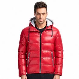 malidinu Doudoune Hommes Marque Hiver Chaud Vers Le Bas Manteau Épais Veste D'hiver À Capuchon Rouge Canard Doudoune Hommes Sport Chaud -30C s2qw #