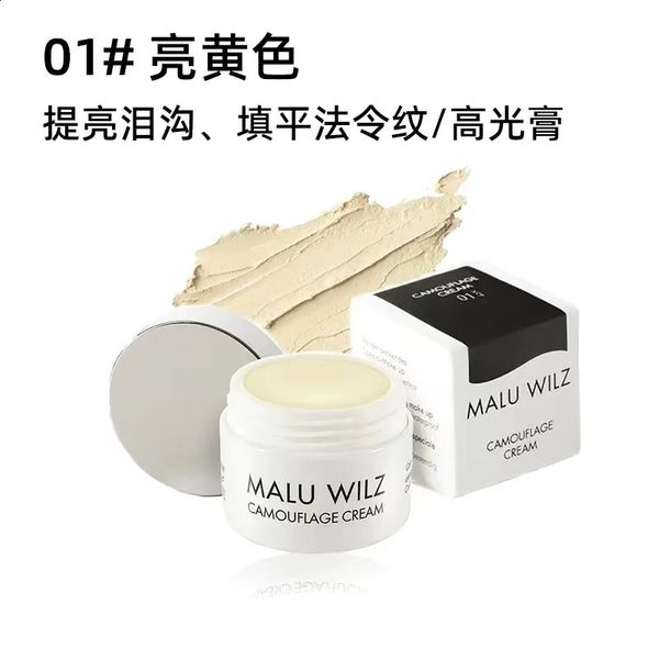 Malu Wilz Corpeau de couverture Spot Face Dark Circles Corpeau Correction Recommandée Fondation 240327