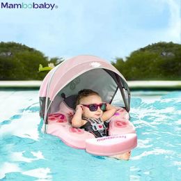 Mambobaby Baby Float Poitrine de natation Anneau de natation pour enfants Frapages de natation de taille en bas âge non inflatiables