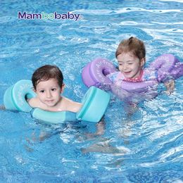 Mambobaby Baby Float Ring Ring Chaleco con alas de brazo Flotas Floats Trainer de natación Boya no inflatable para la piscina de playa 240415