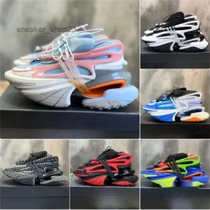 Homme 2024 Femmes Balmain Chaussures Running Sneaker Luxury Casual Elastic Mesh Breathable Lace-Up Fashion Eather Designer Spaceship