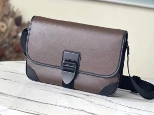 Man Archy Messenger PM MM tassen Medium Postman Boekentassen Zwervers Mannen Monogrammen Macassar Eclipse Canvas Totes 23SS Travel Casual Purse Designer M21394 M46328 M21358