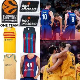 Afdrukken Baloncesto Basketbal 14 Willy Hernangomez Jerseys Barca Lassa 33 Nikola Mirotic 31 Rokas Jokubaitis 20 Nicolas Laprovittola 6 Jan Vesely 21 Alex Abrines Heren