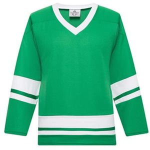 Maillots de hockey sur glace vierges pour hommes Uniformes chemises de hockey de pratique en gros Bonne qualité 05