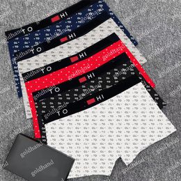 Homme Boxers Slip Sexy Homme Casual Shorts Pur Coton Haute Qualité Sous-Vêtements De Mode Imprimé Boxer Shorts