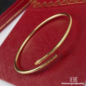 Diseñador de pulsera de uñas delgadas para mujer pulsera para hombre para mujer Joyería de diseño de uñas para hombres brazalete de oro para mujer pequeña pulsera de pulseras baratas brazalete